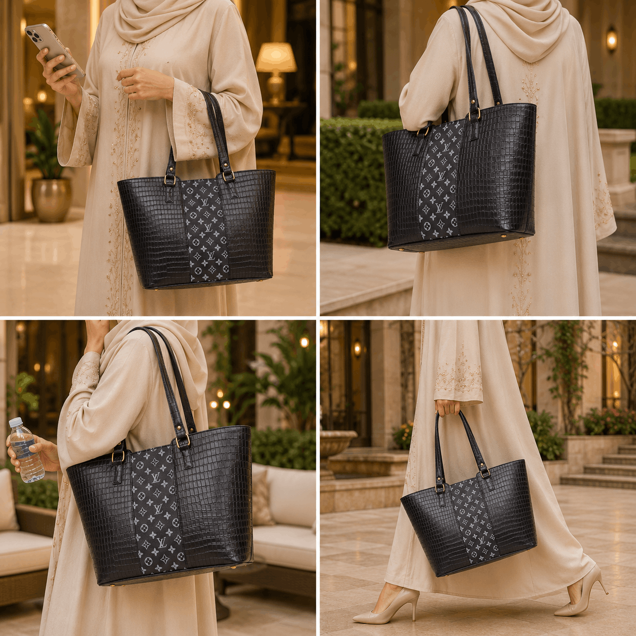 B-TB-0001-4 IN 1-MODEL Tote Bag - Image 1